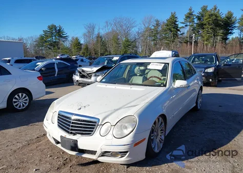 2008 Mercedes-Benz E 350 4Matic из США, поврежденный, VIN WDBUF87X38B349119